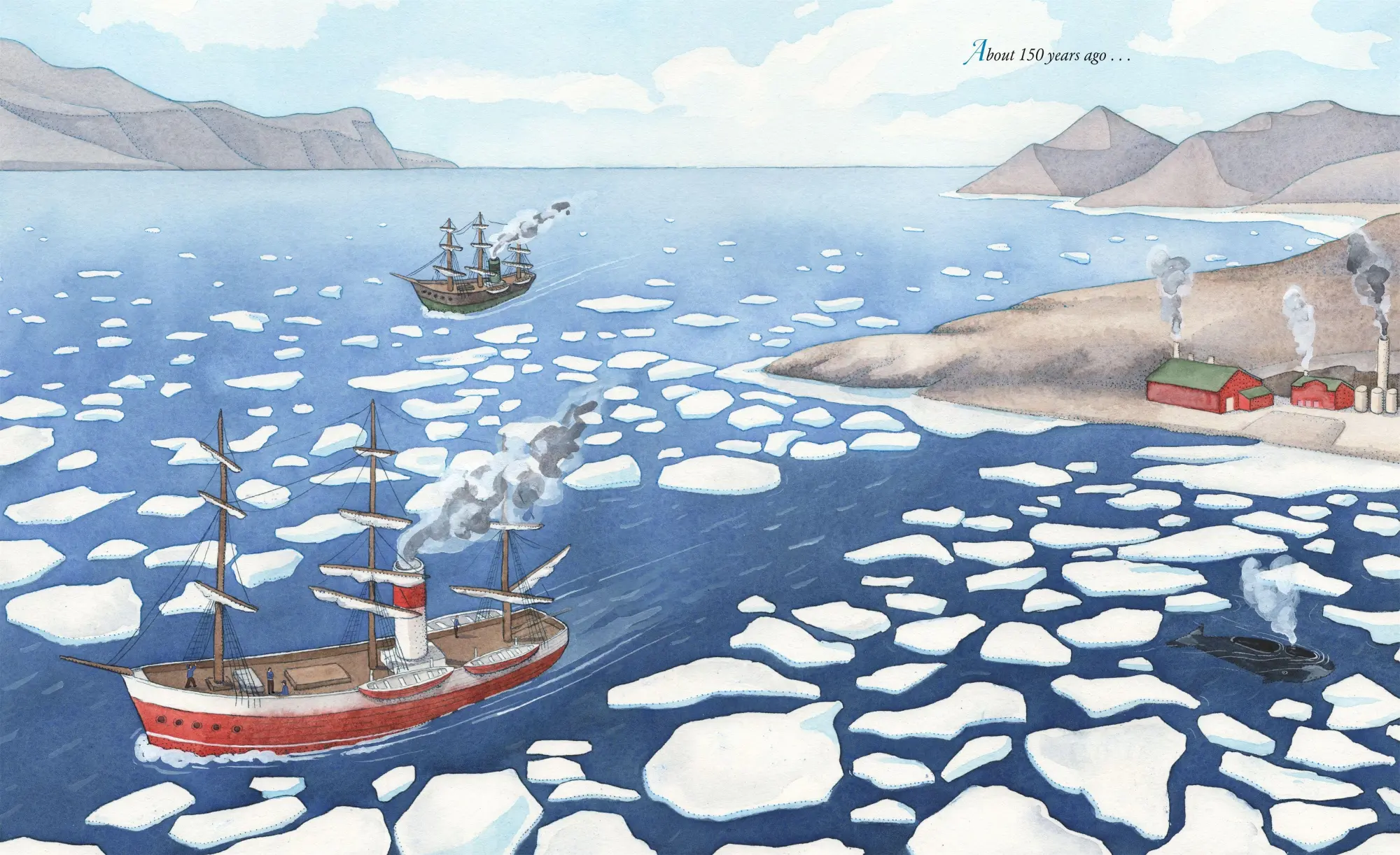 Bild: 9781250803023 | The Whale Who Swam Through Time | Alex Boersma (u. a.) | Buch | 2022