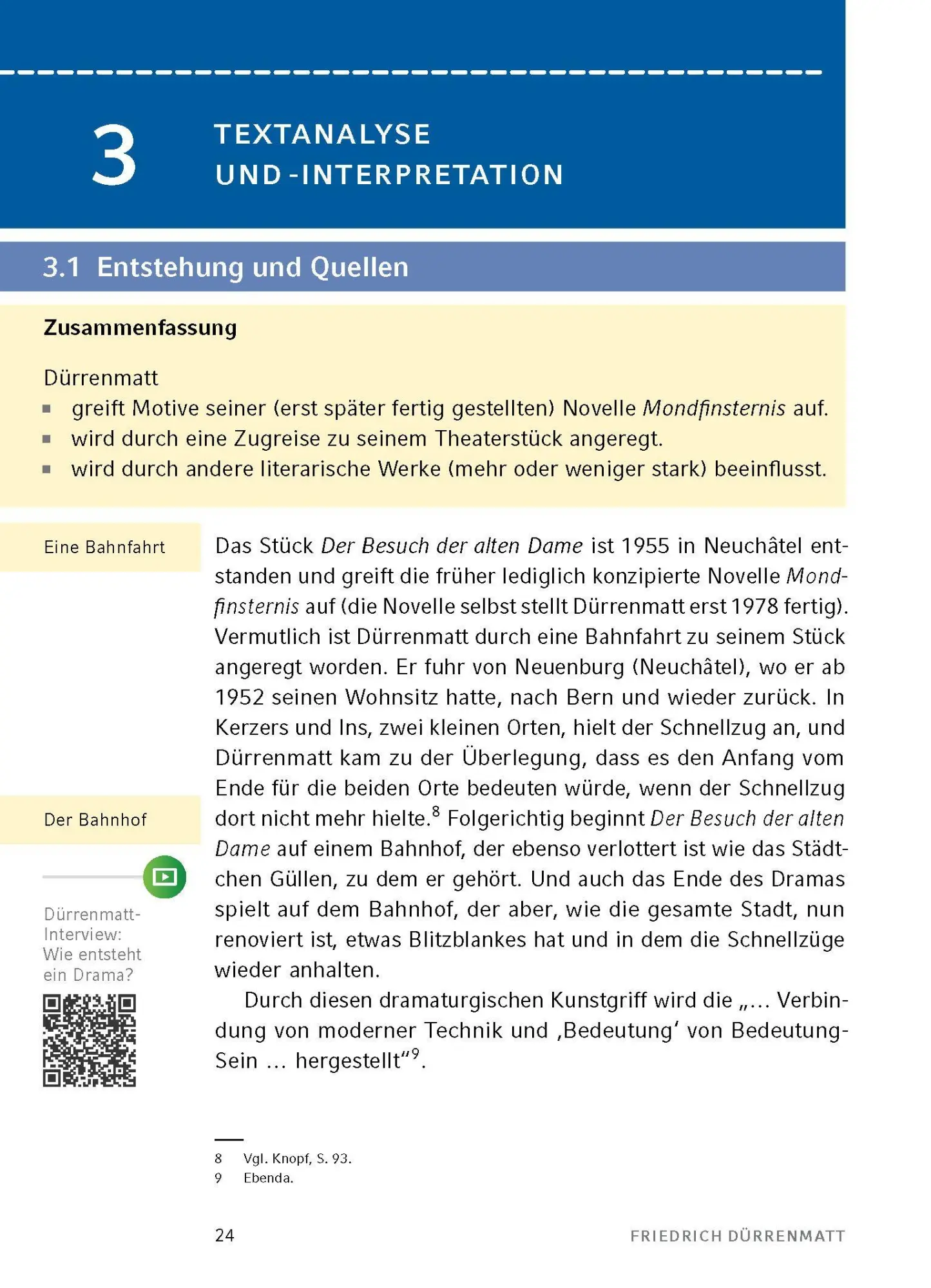 Bild: 9783129303023 | Der Besuch der alten Dame von Friedrich Dürrenmatt - Textanalyse...