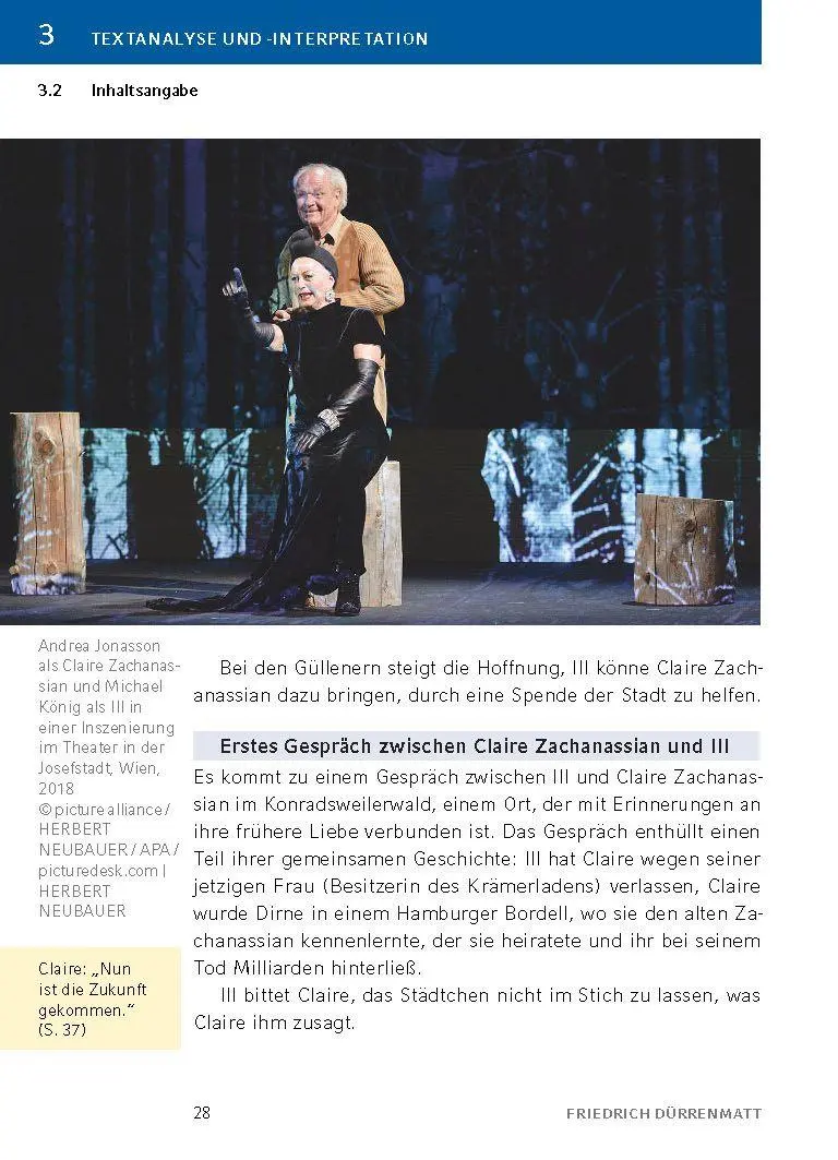 Bild: 9783129303023 | Der Besuch der alten Dame von Friedrich Dürrenmatt - Textanalyse...