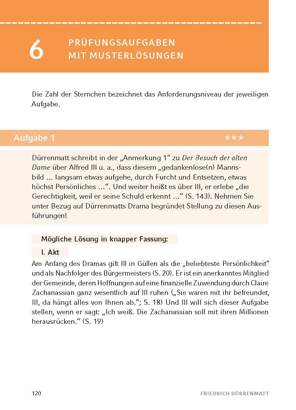 Bild: 9783129303023 | Der Besuch der alten Dame von Friedrich Dürrenmatt - Textanalyse...