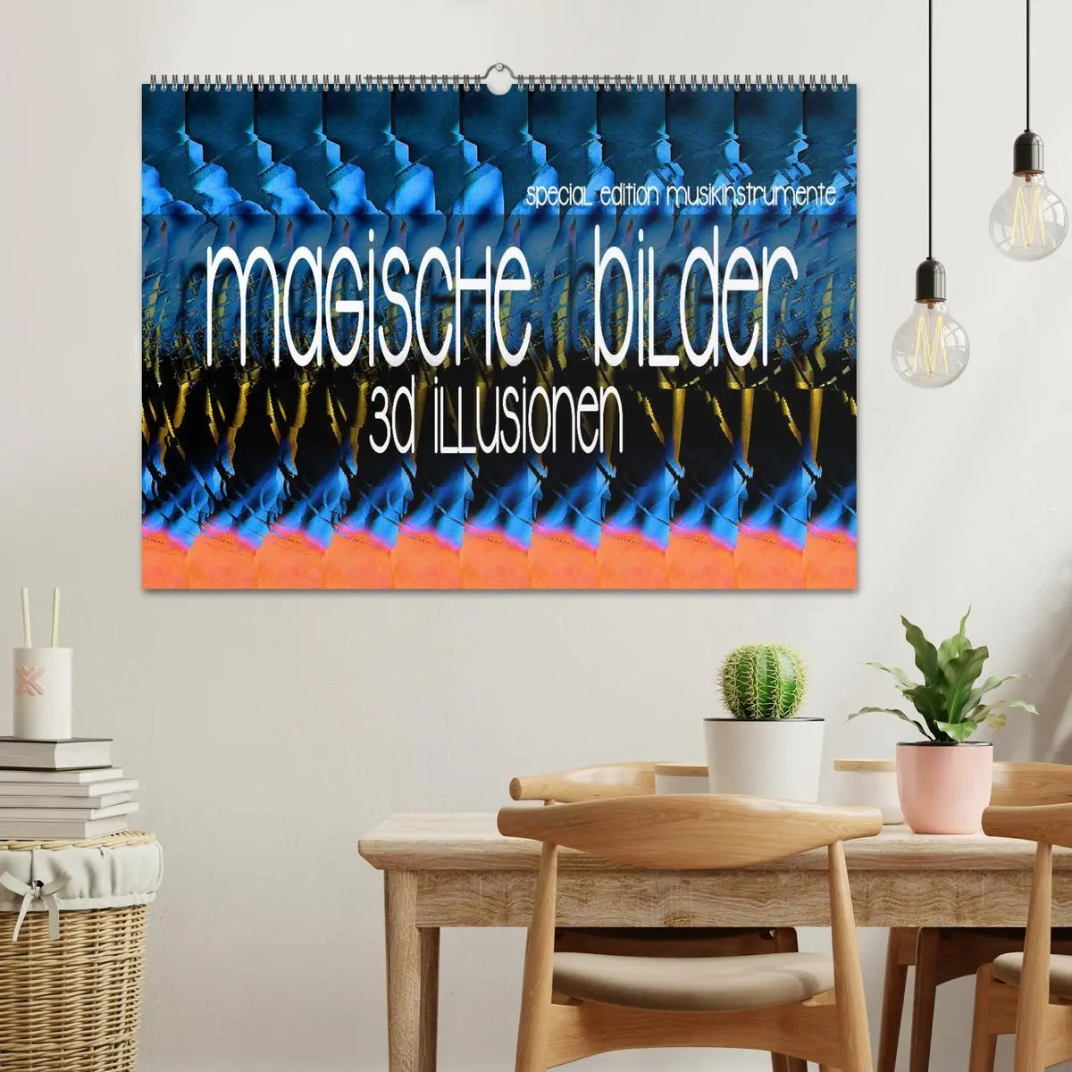 Bild: 9783457613023 | Magische Bilder - 3D Illusionen (Wandkalender 2026 DIN A2 quer),...