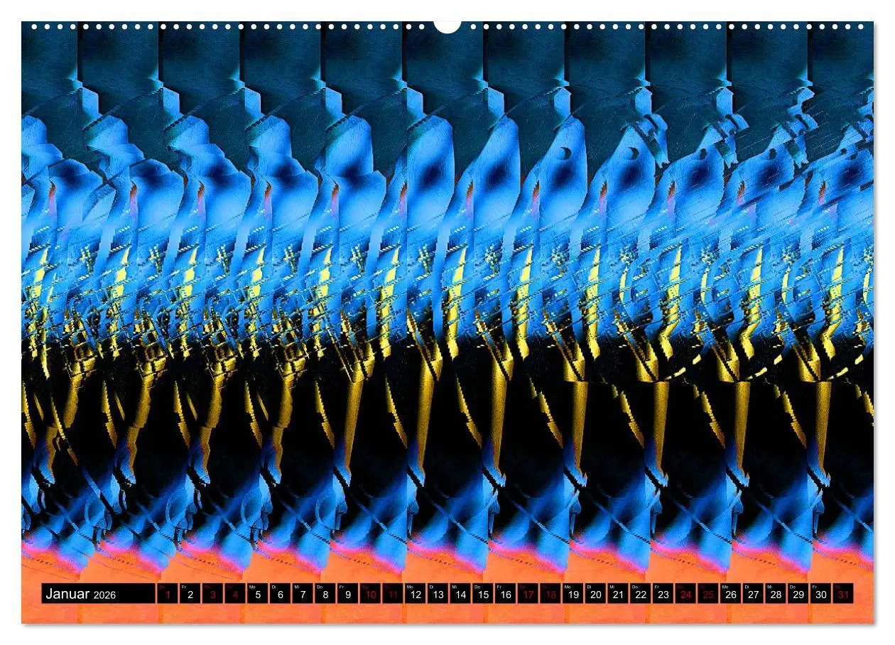 Bild: 9783457613023 | Magische Bilder - 3D Illusionen (Wandkalender 2026 DIN A2 quer),...