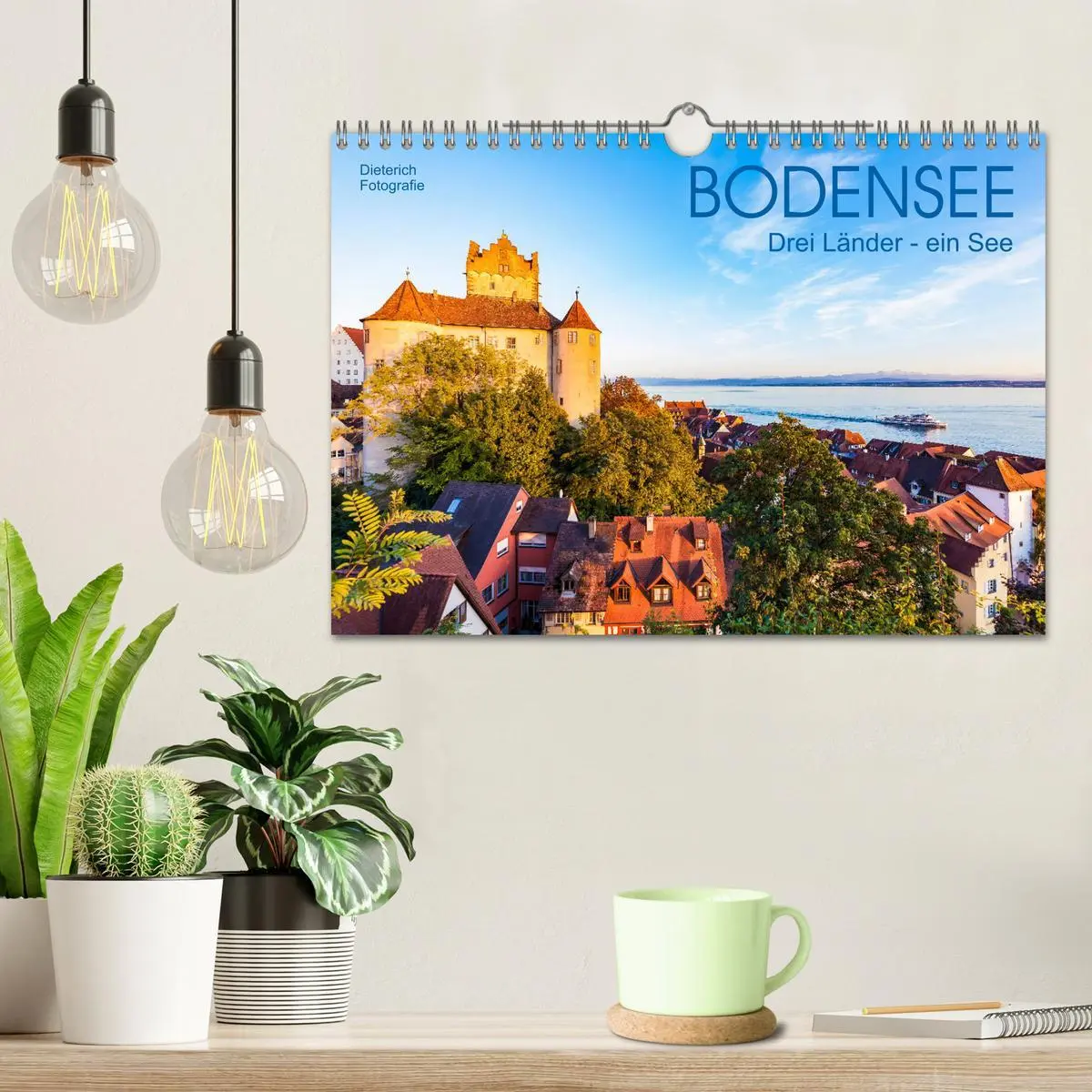 Bild: 9783457783023 | BODENSEE Drei Länder - ein See (Wandkalender 2026 DIN A4 quer),...