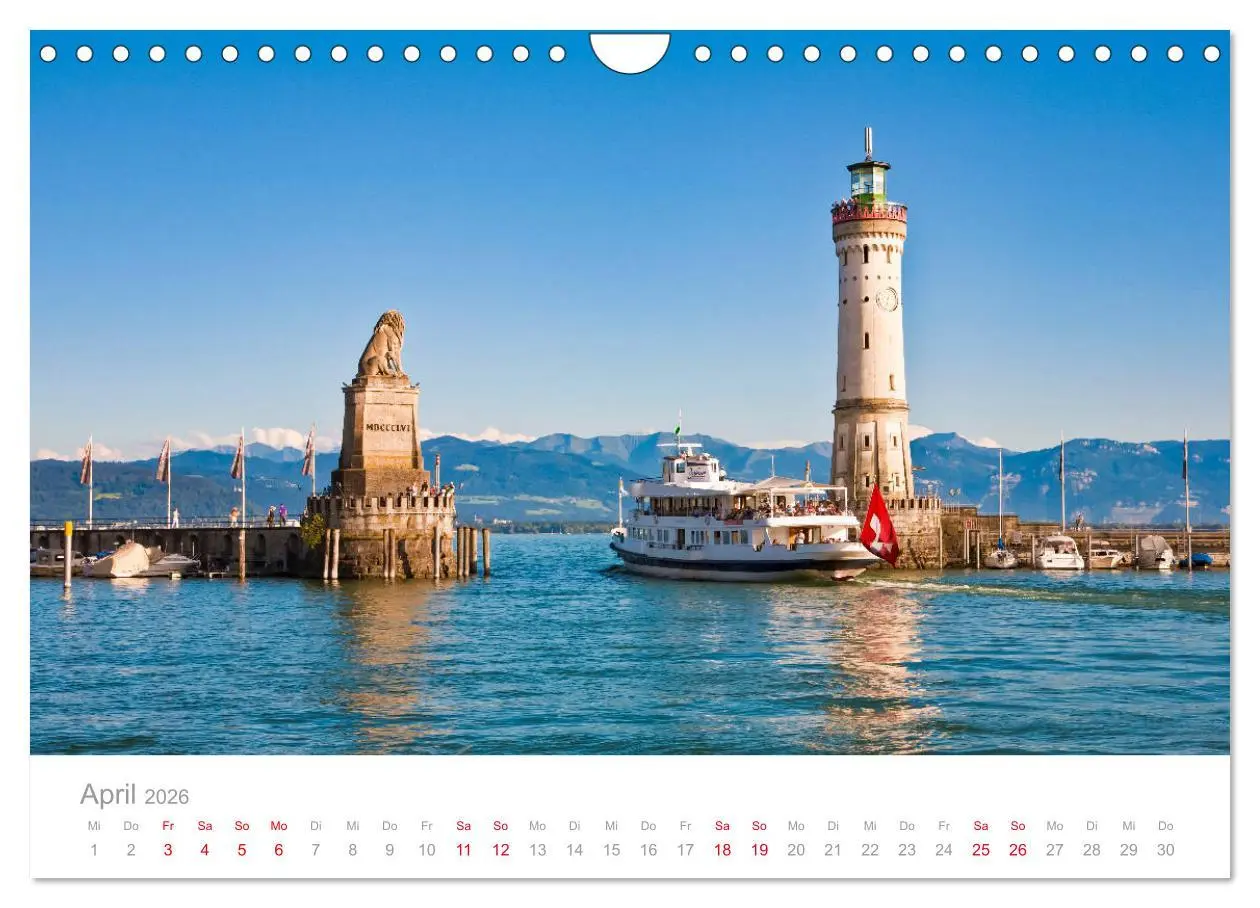 Bild: 9783457783023 | BODENSEE Drei Länder - ein See (Wandkalender 2026 DIN A4 quer),...