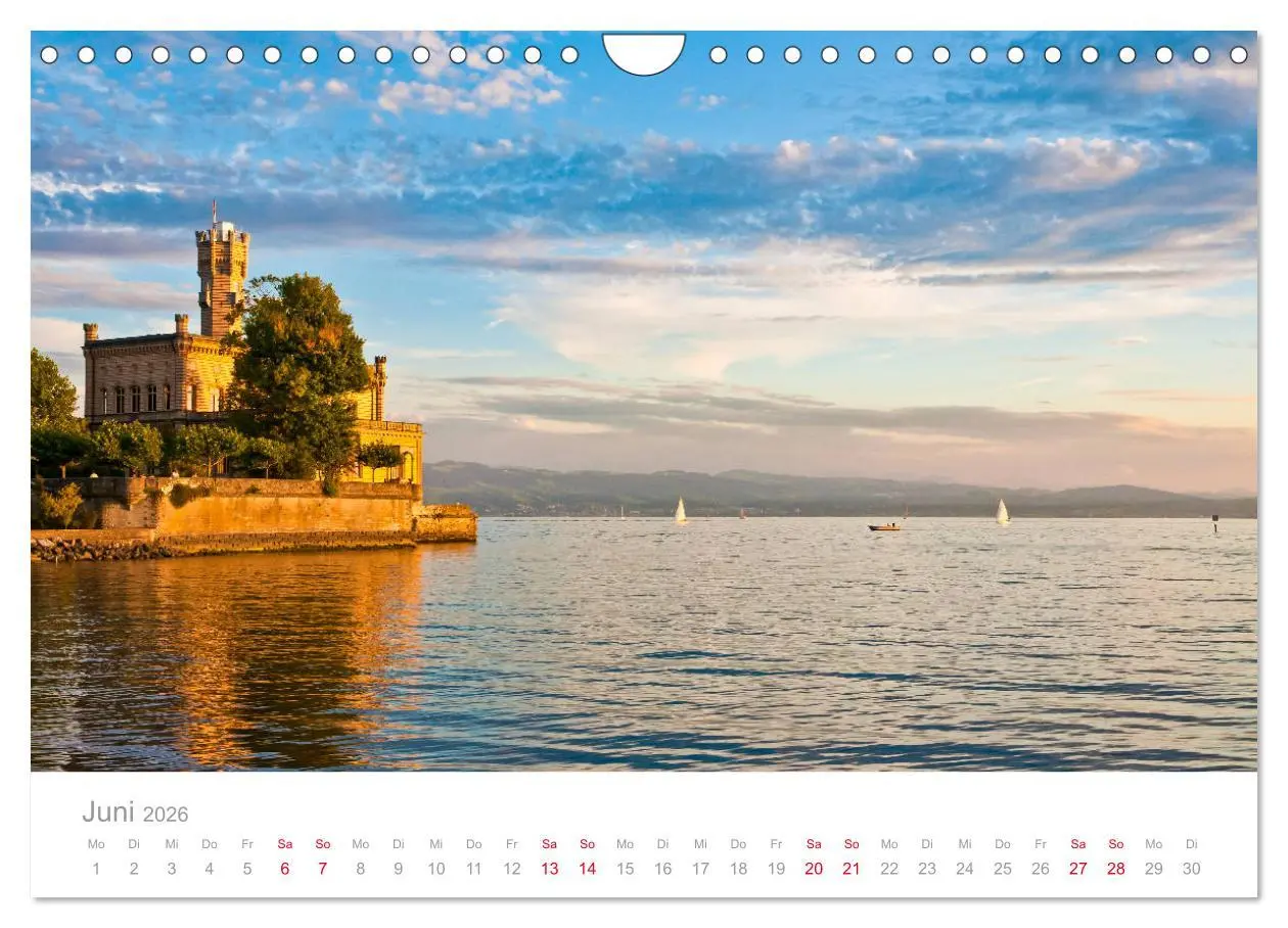 Bild: 9783457783023 | BODENSEE Drei Länder - ein See (Wandkalender 2026 DIN A4 quer),...