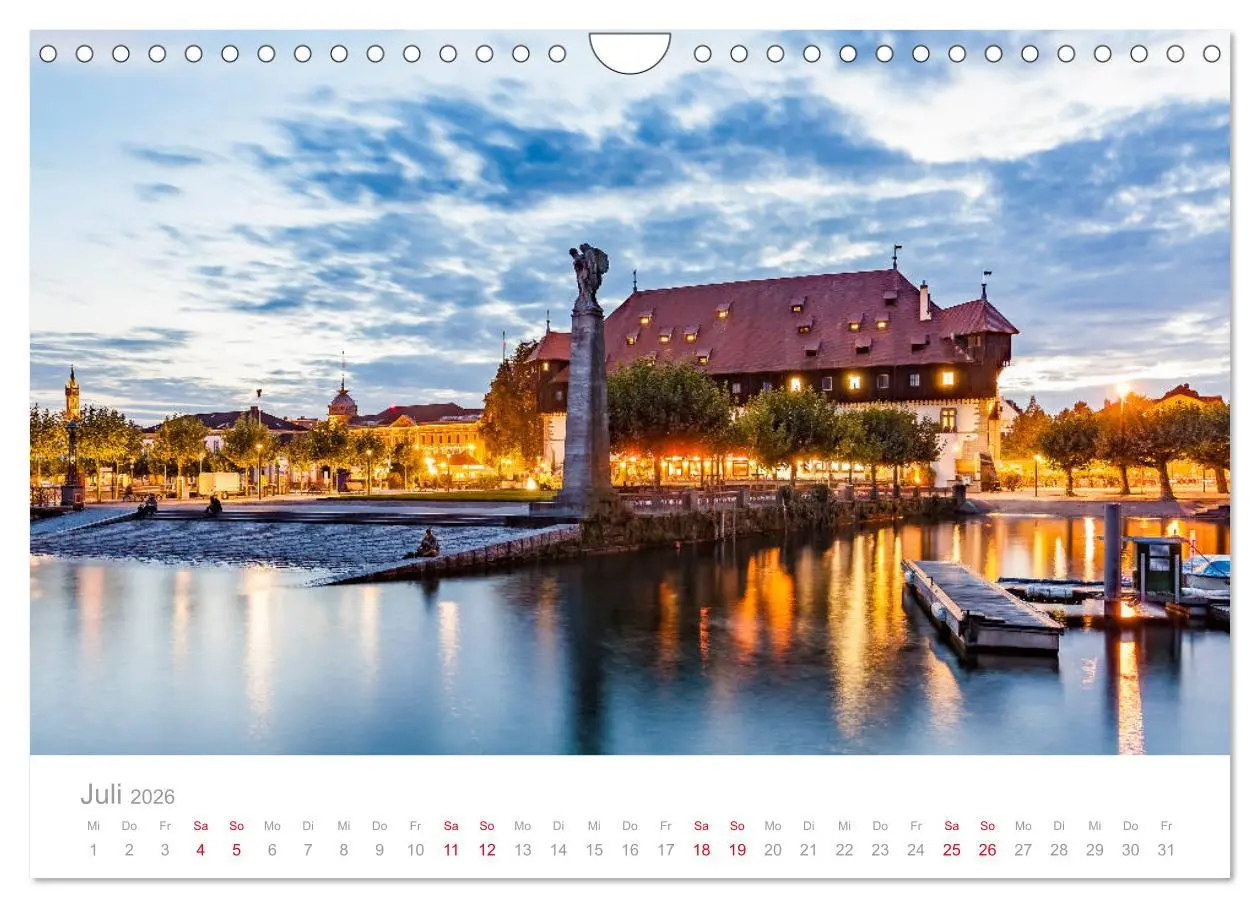Bild: 9783457783023 | BODENSEE Drei Länder - ein See (Wandkalender 2026 DIN A4 quer),...
