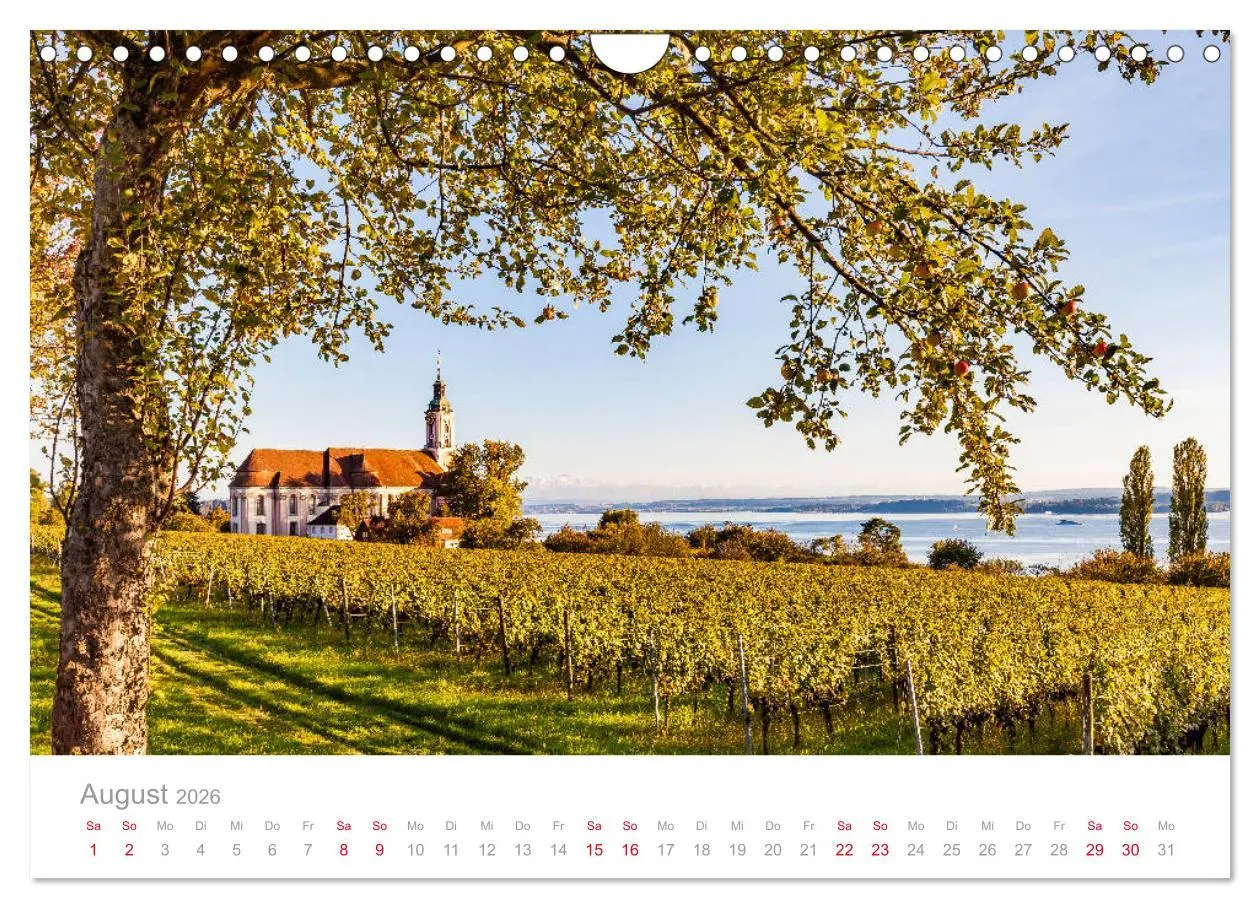 Bild: 9783457783023 | BODENSEE Drei Länder - ein See (Wandkalender 2026 DIN A4 quer),...