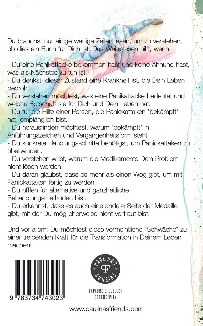 Rückseite: 9783734743023 | Meine Freundin, die Panikattacke | Vanesa Videnova | Taschenbuch