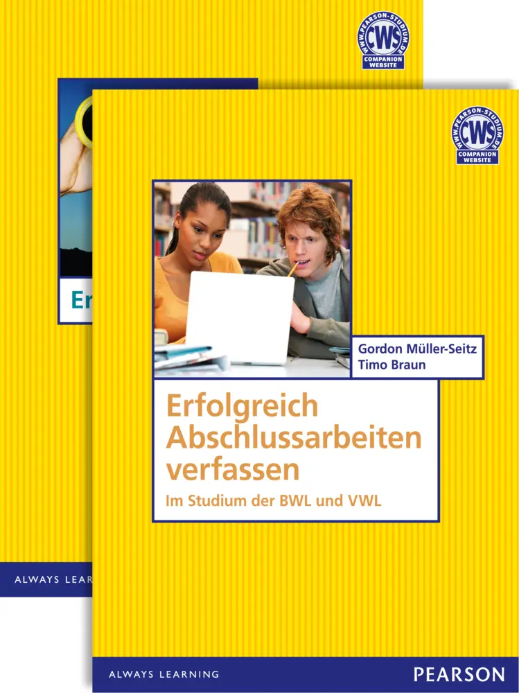 Cover: 9783868943023 | Erfolgreich Abschlussarbeiten bestehen | Im Studium der BWL und VWL
