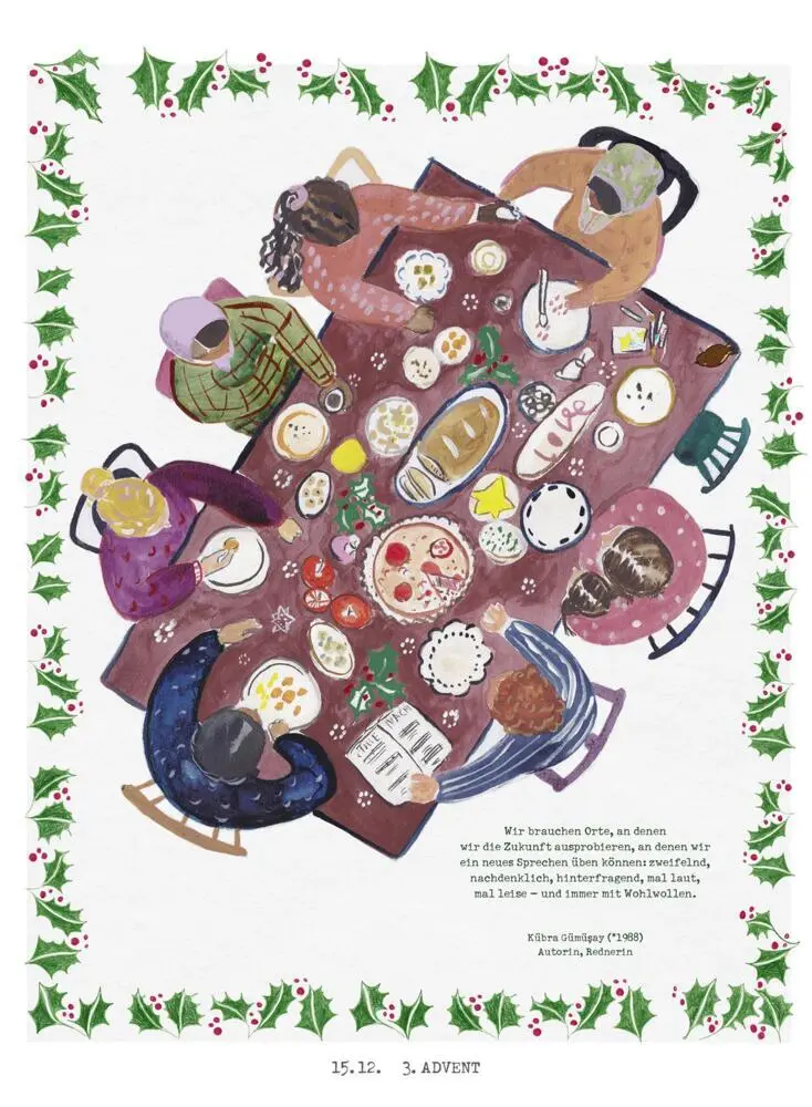 Bild: 4251693903123 | Lichtungen Advent 2024 | Stephanie Brall (u. a.) | Kalender | 44 S.