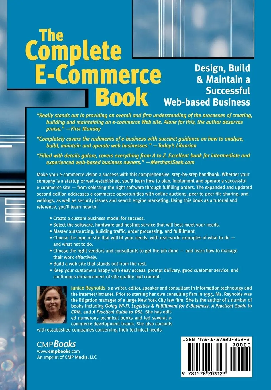 Rückseite: 9781578203123 | The Complete E-Commerce Book | Janice Reynolds | Taschenbuch | 2004