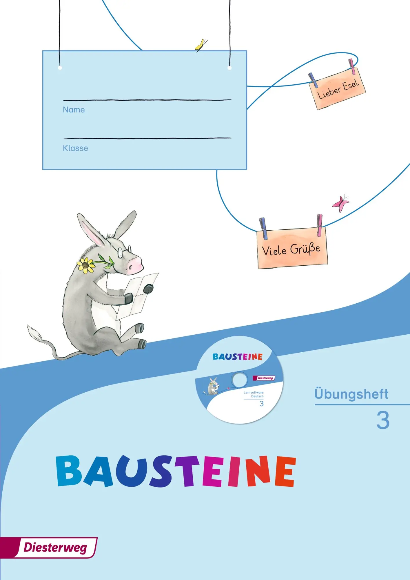 Cover: 9783425163123 | BAUSTEINE Sprachbuch 3. Übungsheft 3 mit CD-ROM | Katharina Speer