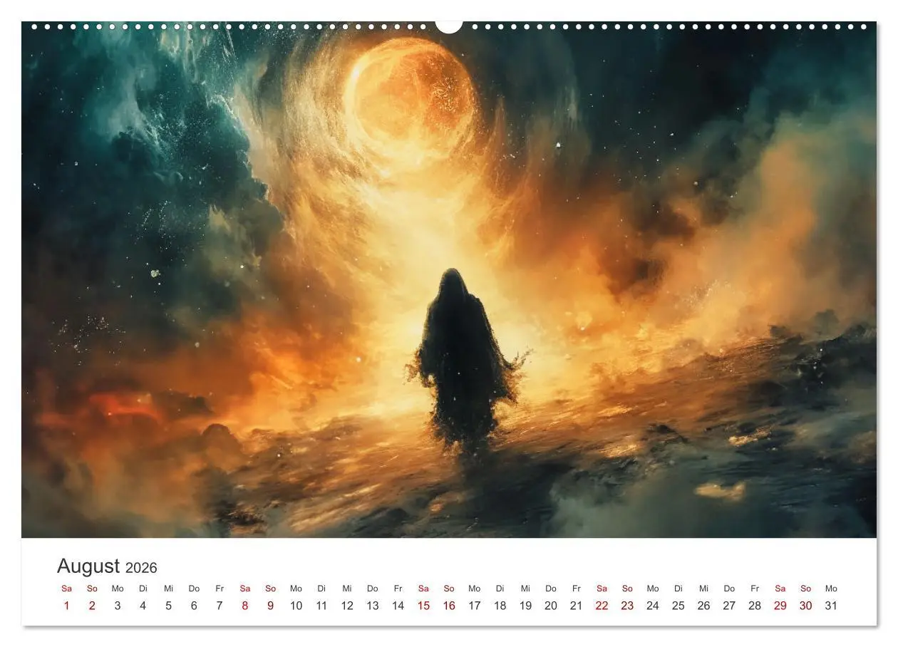 Bild: 9783457463123 | Das Reich der flüsternden Schatten (Wandkalender 2026 DIN A2 quer),...