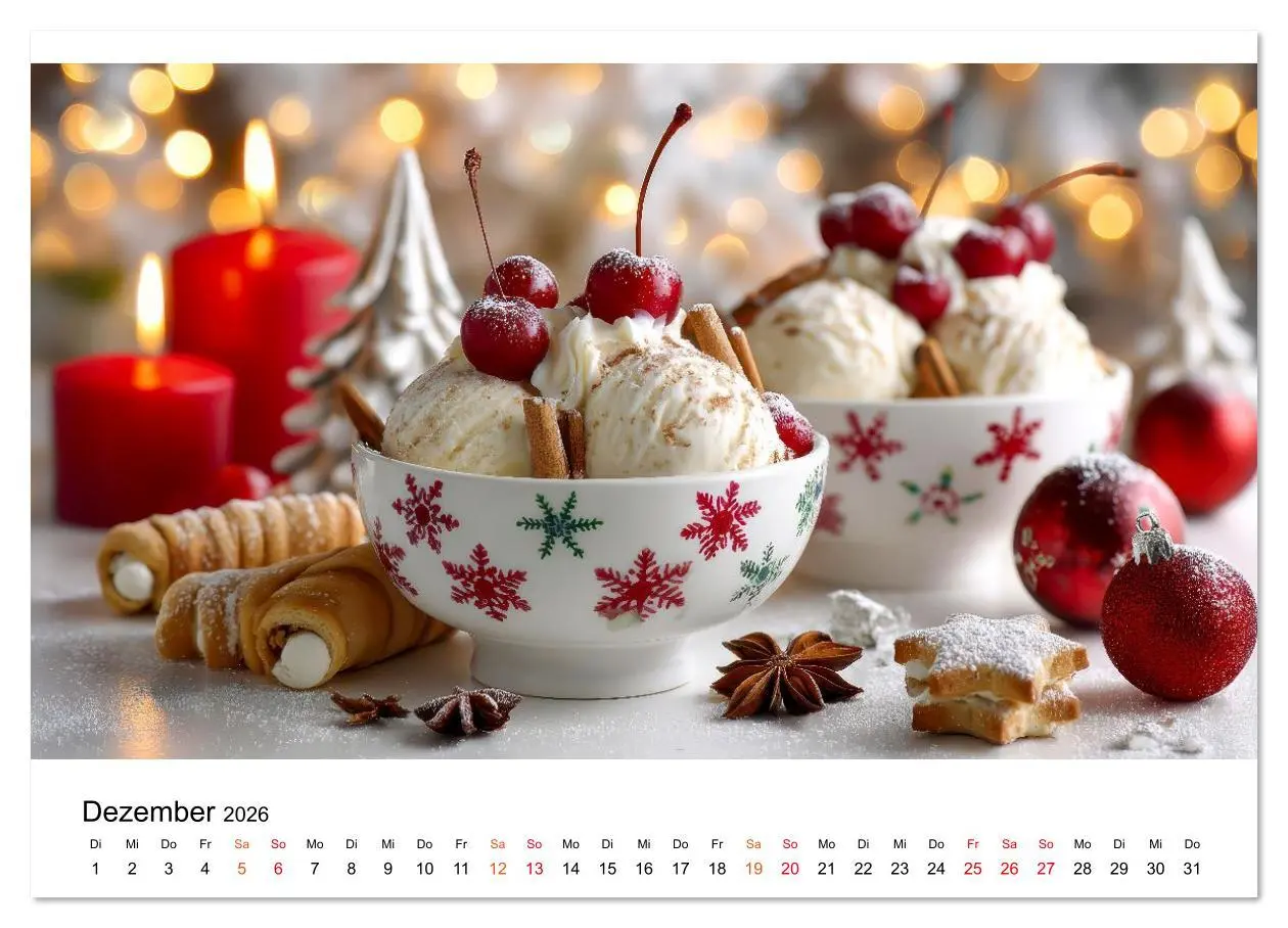 Bild: 9783516623123 | EIS dich glücklich (hochwertiger Premium Wandkalender 2026 DIN A2...