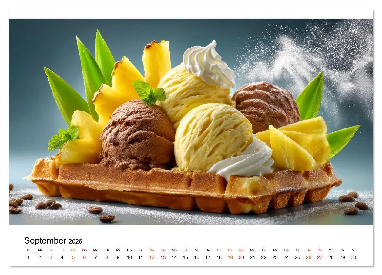 Bild: 9783516623123 | EIS dich glücklich (hochwertiger Premium Wandkalender 2026 DIN A2...