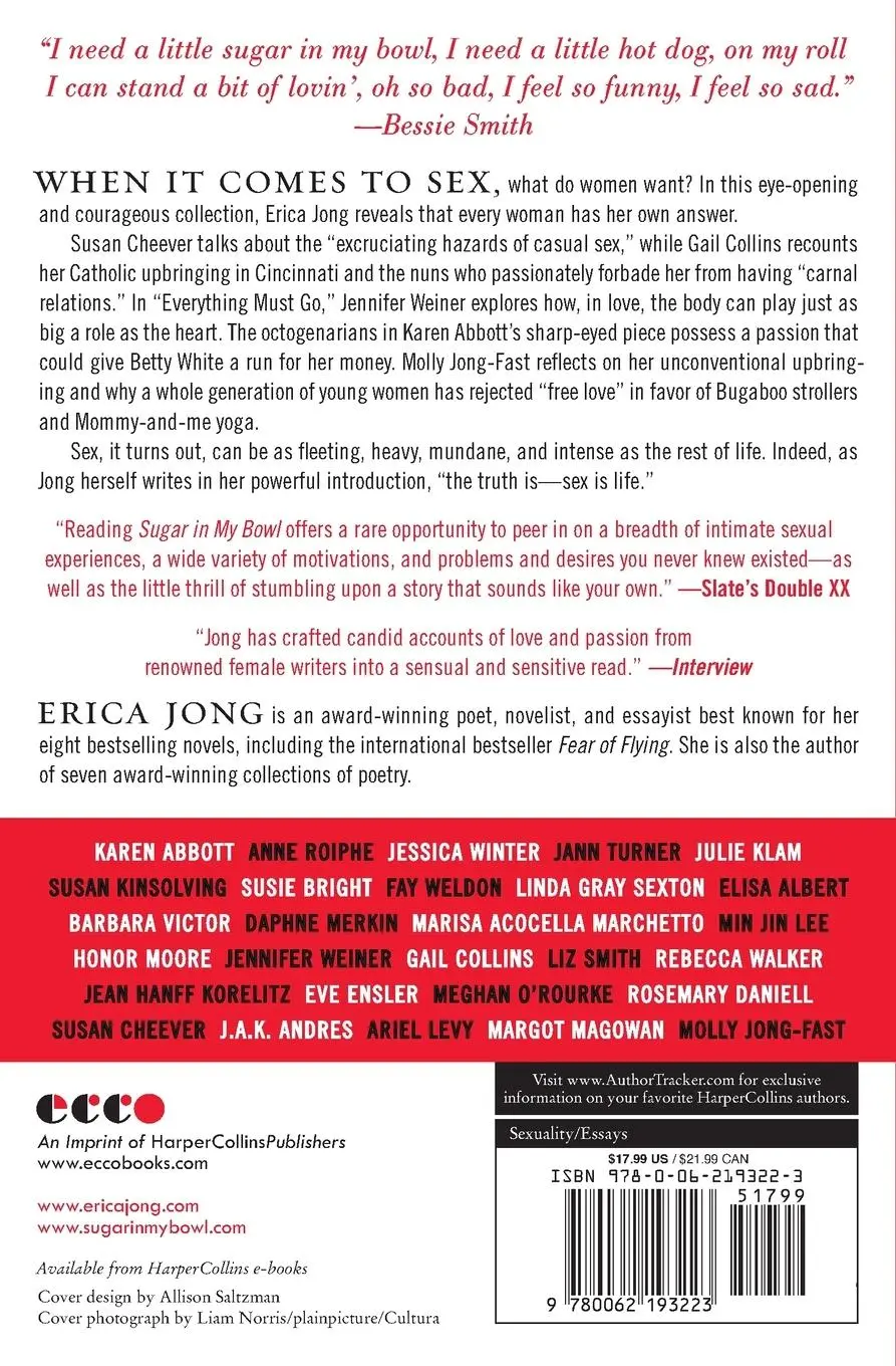 Rückseite: 9780062193223 | SUGAR MY BOWL PB | Erica Jong | Taschenbuch | Englisch | 2018