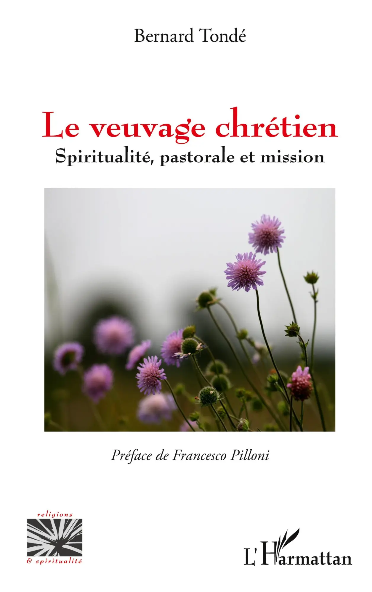 Cover: 9782343223223 | Le veuvage chrétien | Spiritualité, pastorale et mission | Tondé