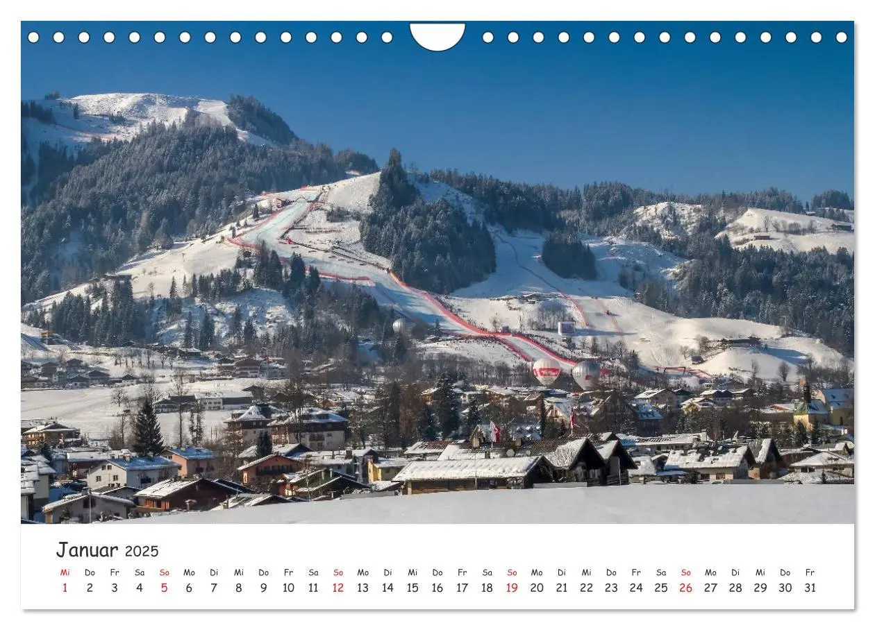 Bild: 9783435503223 | Kitzbühel. Die Stadt im Herz der Alpen (Wandkalender 2025 DIN A4...