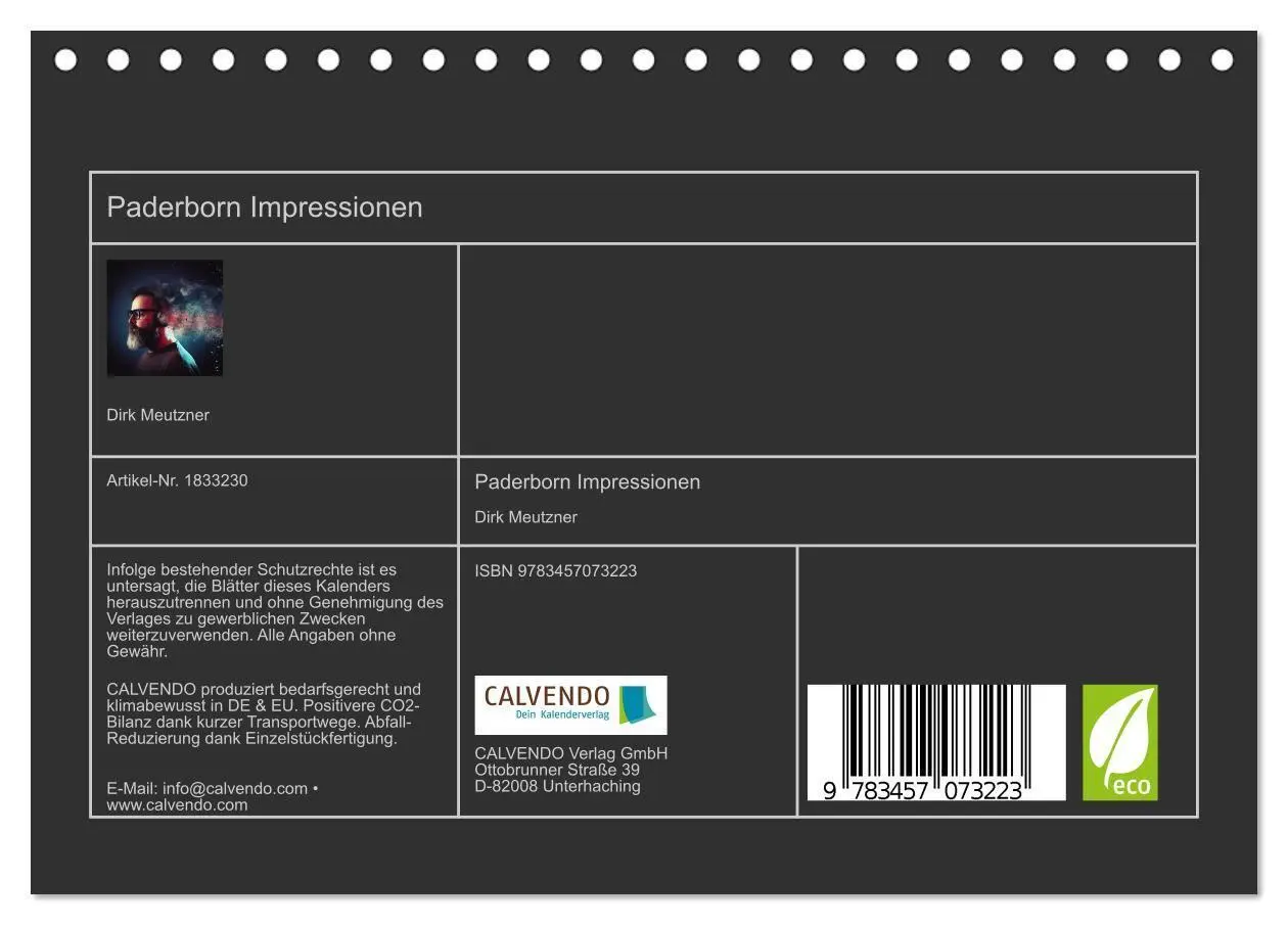 Bild: 9783457073223 | Paderborn Impressionen (Tischkalender 2025 DIN A5 quer), CALVENDO...