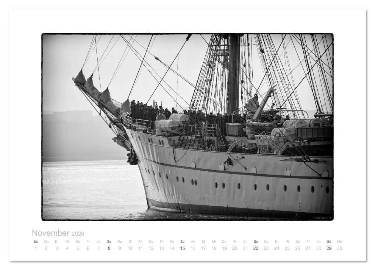 Bild: 9783516093223 | Gorch Fock - zeitlose Eindrücke (hochwertiger Premium Wandkalender...