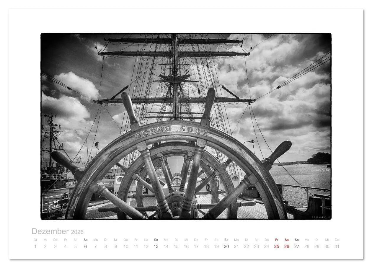 Bild: 9783516093223 | Gorch Fock - zeitlose Eindrücke (hochwertiger Premium Wandkalender...