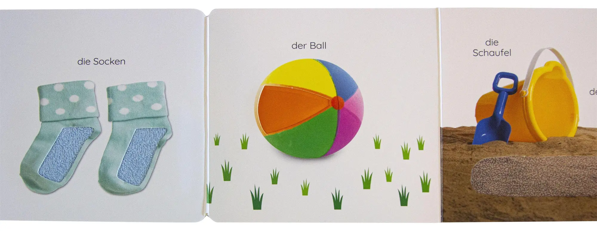 Bild: 9783831053223 | Erstes Lernen Fühl-Leporello. Erste Wörter | DK Erstes Lernen | Buch