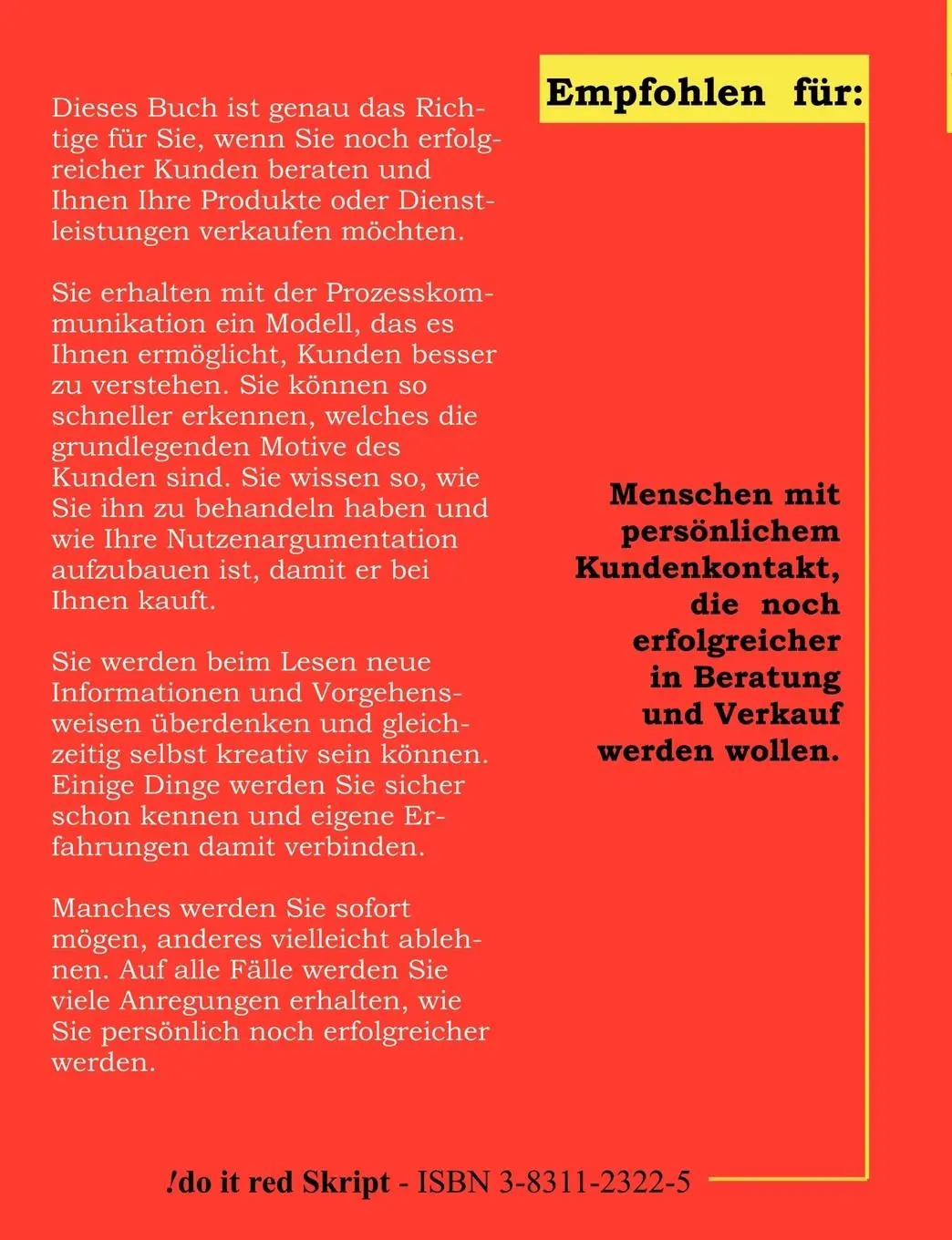 Rückseite: 9783831123223 | Ein heißer Draht zu Ihren Kunden | Oliver Kitter | Taschenbuch | 2001