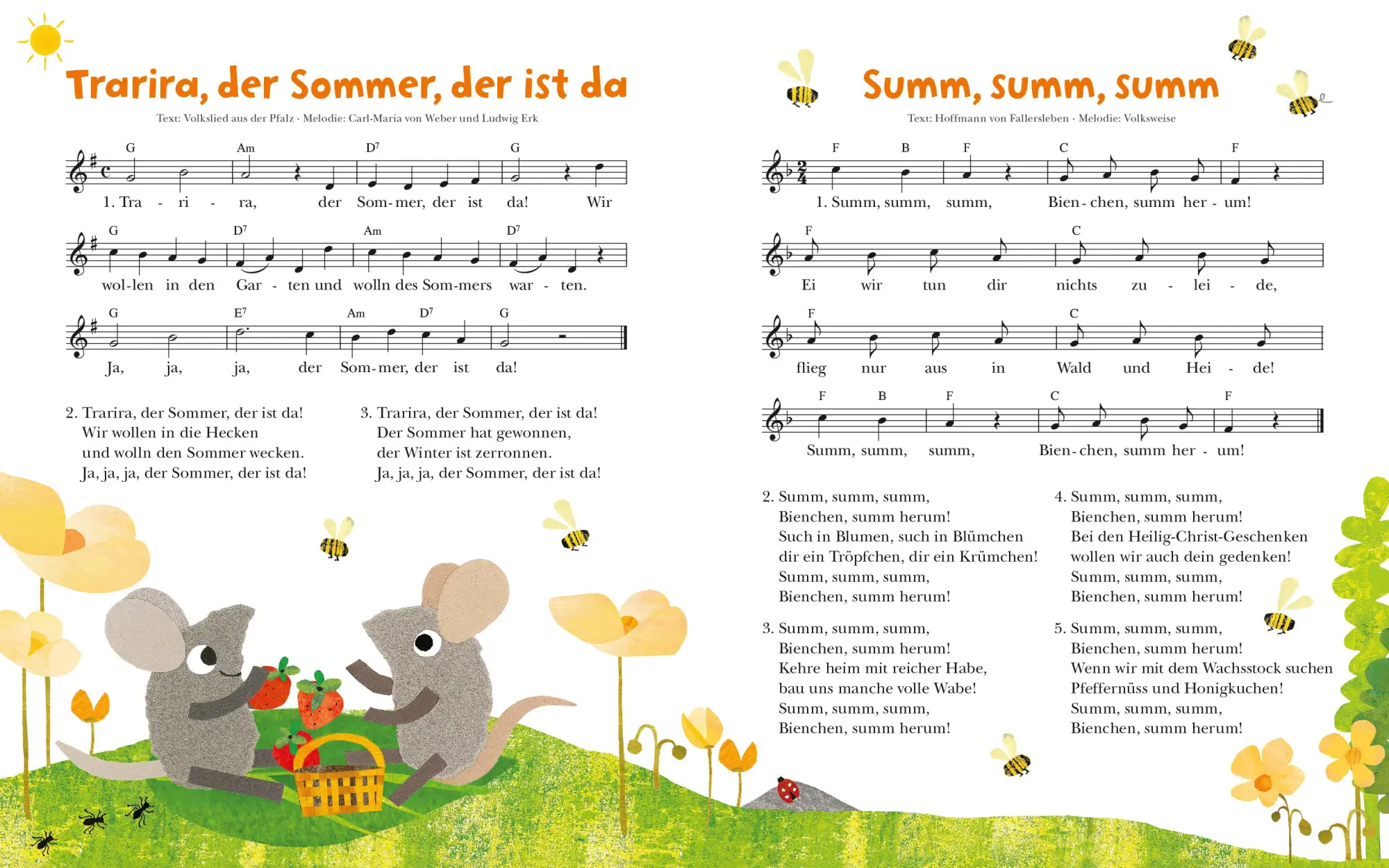 Bild: 9783961293223 | Frederick und seine Freunde - Mein erstes Liederbuch | Leo Lionni