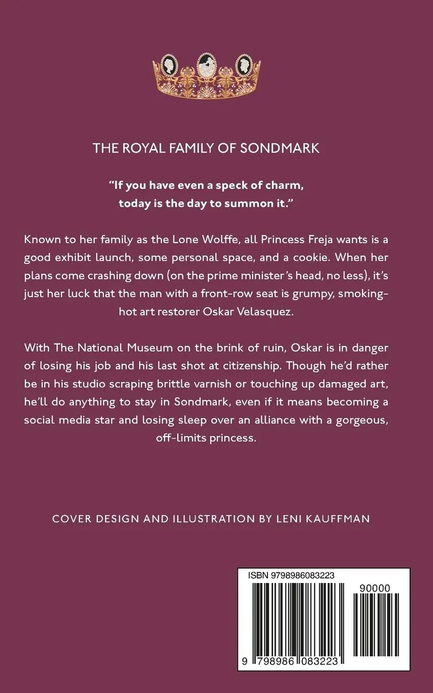 Rückseite: 9798986083223 | The Winter Princess | (Royals of Sondmark, Book 2) | Keira Dominguez