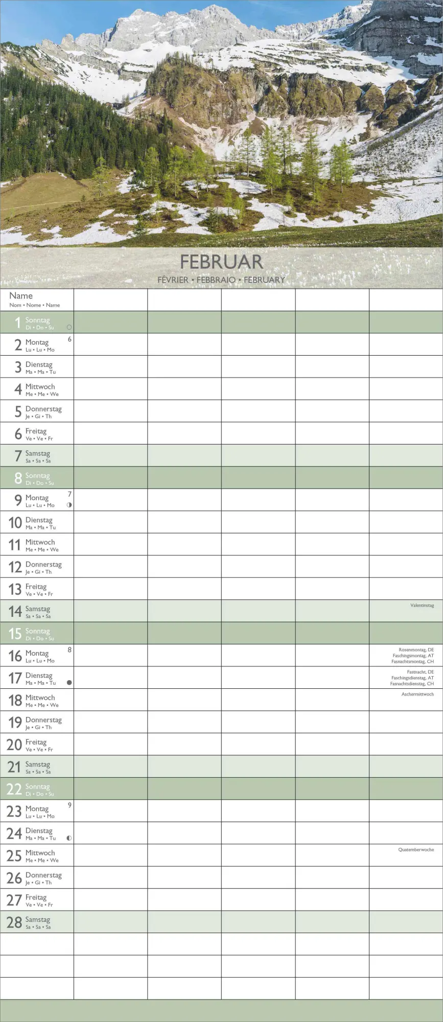 Bild: 4069095003323 | Traumziele 2026 Familienplaner - Familienkalender - Wandkalender -...