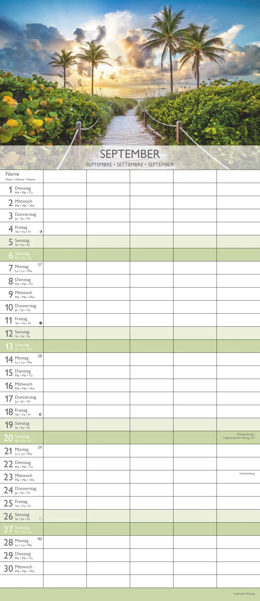Bild: 4069095003323 | Traumziele 2026 Familienplaner - Familienkalender - Wandkalender -...
