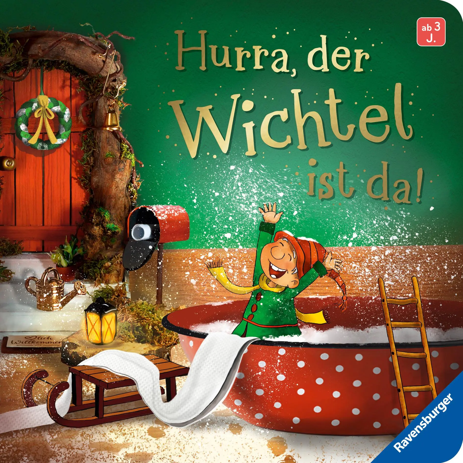 Cover: 9783473423323 | Hurra, der Wichtel ist da! Mein Wichteltür-Buch | Mein Wichteltür-Buch