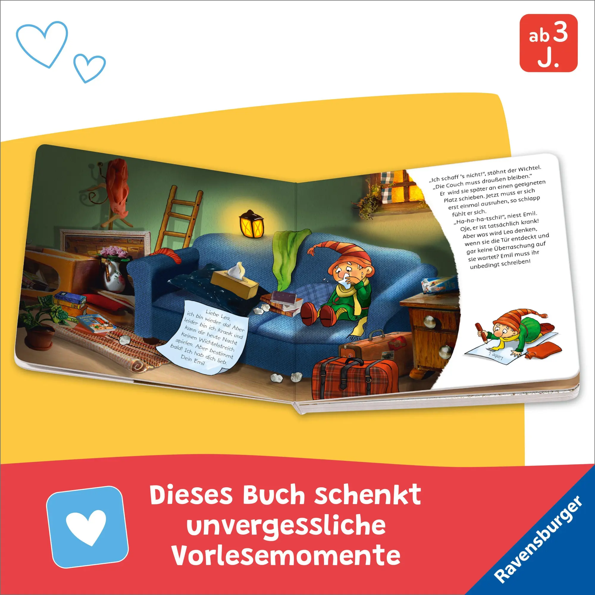 Bild: 9783473423323 | Hurra, der Wichtel ist da! Mein Wichteltür-Buch | Mein Wichteltür-Buch