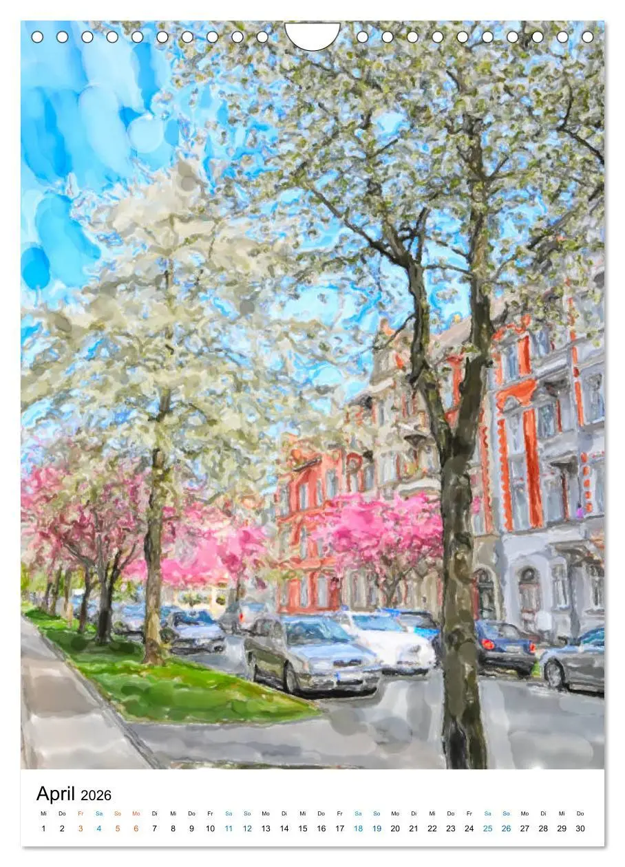 Bild: 9783516393323 | Rathenow - Illustrationen der Havel-Stadt (Wandkalender 2026 DIN A4...