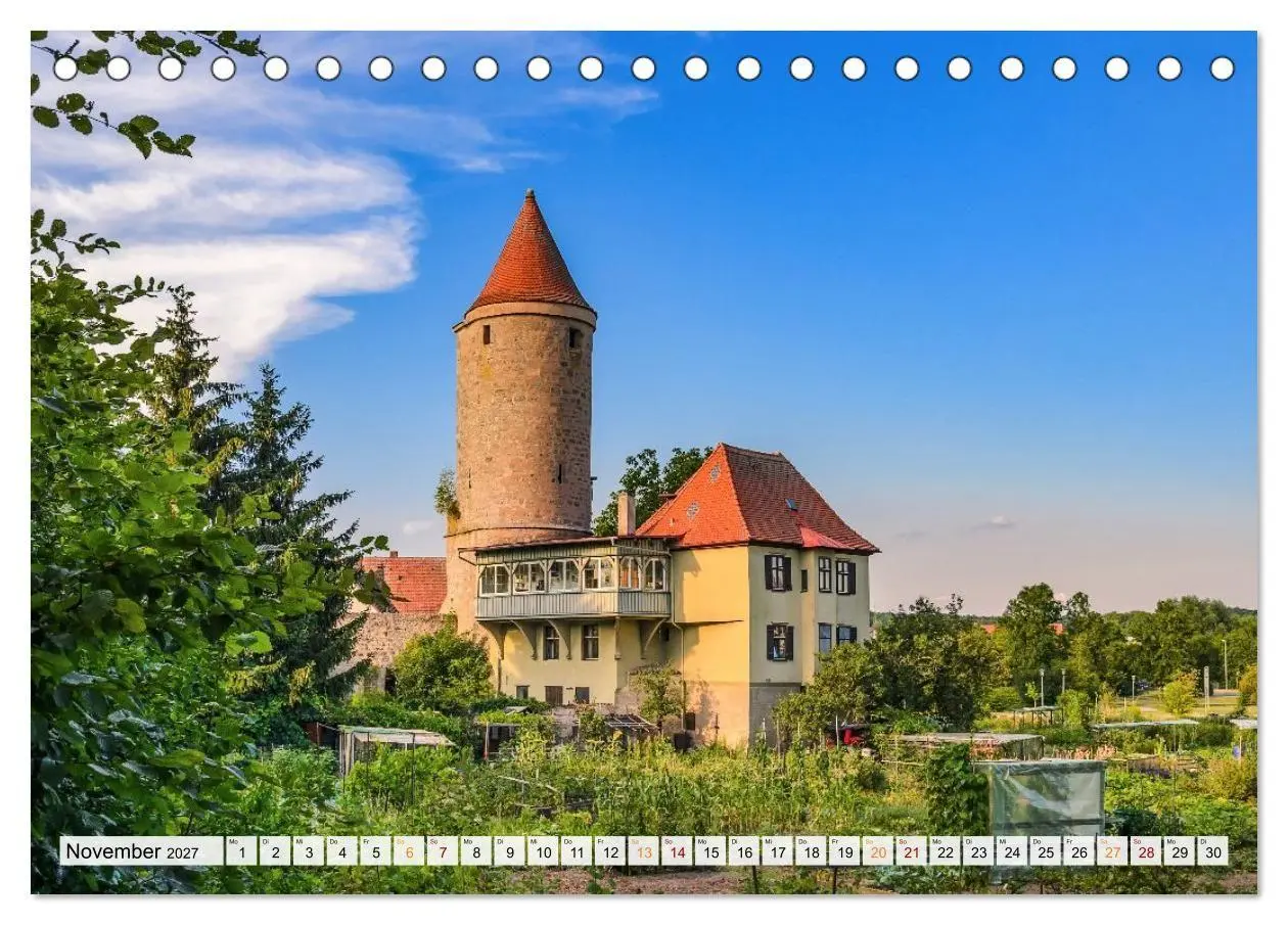 Bild: 9783516773323 | Dinkelsbühl - Zwölf Momente in der Altstadt (Tischkalender 2027 DIN...