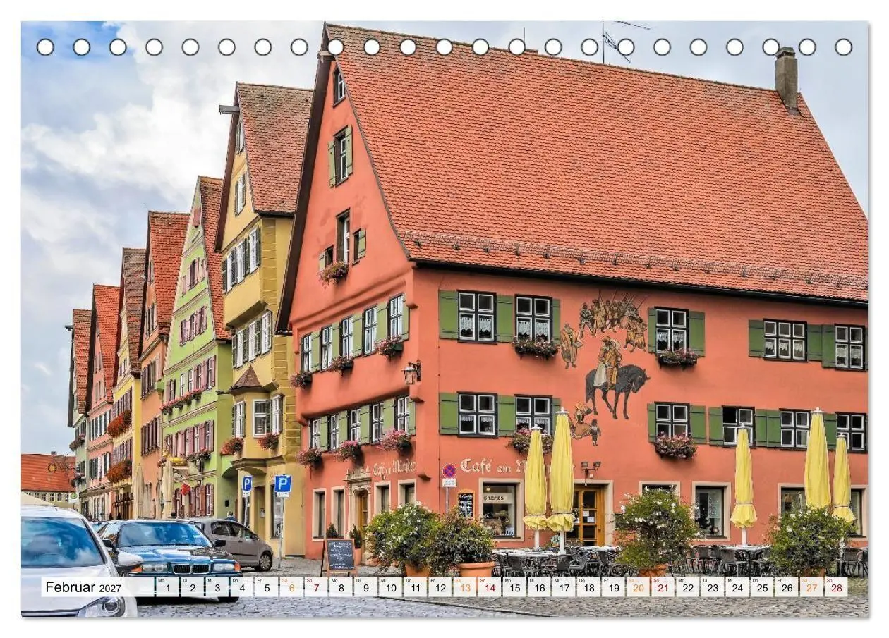 Bild: 9783516773323 | Dinkelsbühl - Zwölf Momente in der Altstadt (Tischkalender 2027 DIN...