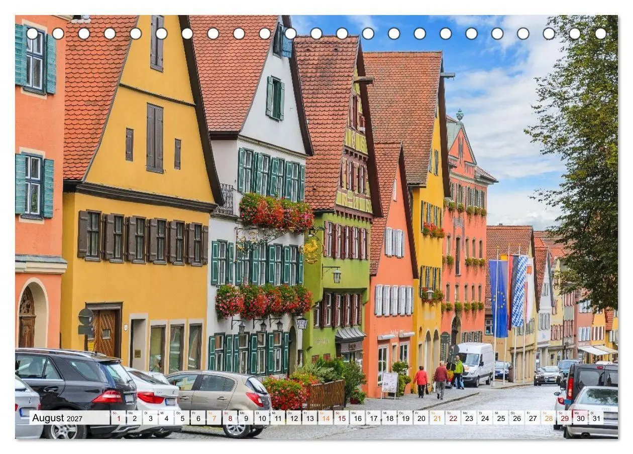 Bild: 9783516773323 | Dinkelsbühl - Zwölf Momente in der Altstadt (Tischkalender 2027 DIN...