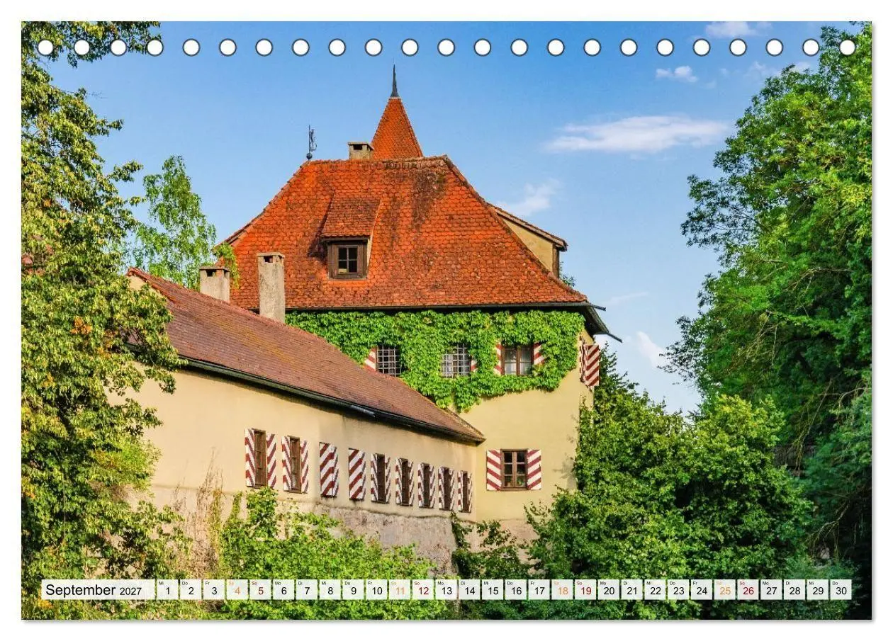 Bild: 9783516773323 | Dinkelsbühl - Zwölf Momente in der Altstadt (Tischkalender 2027 DIN...