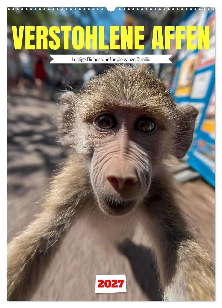 Cover: 9783516913323 | Verstohlene Affen - Lustige Diebestour für die ganze Familie...