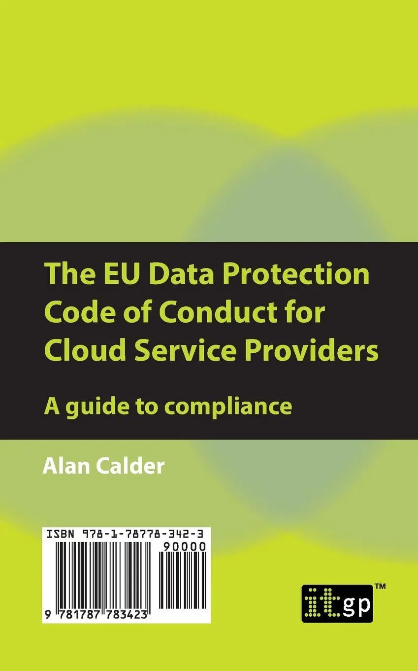 Rückseite: 9781787783423 | The EU Data Protection Code of Conduct for Cloud Service Providers