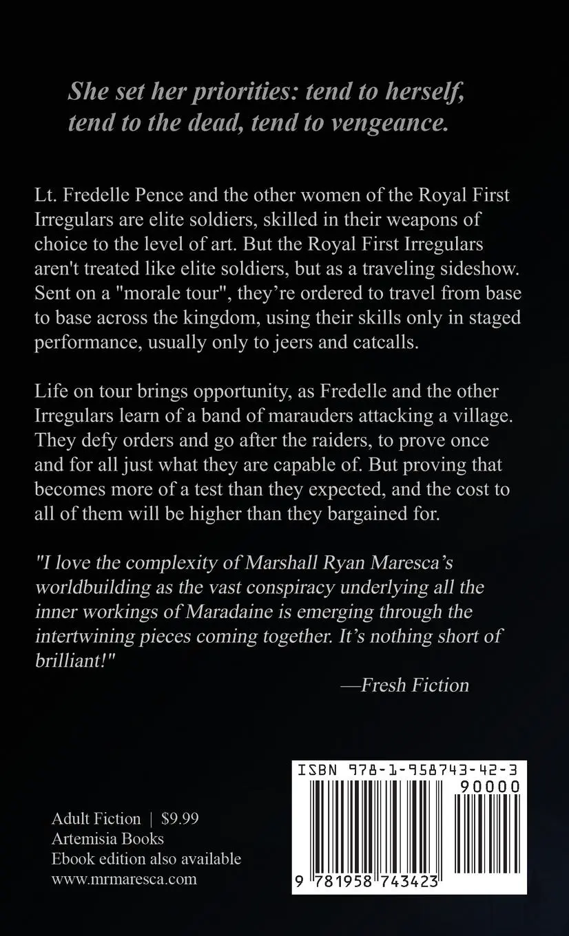 Rückseite: 9781958743423 | The Royal First Irregulars | Marshall Ryan Maresca | Taschenbuch