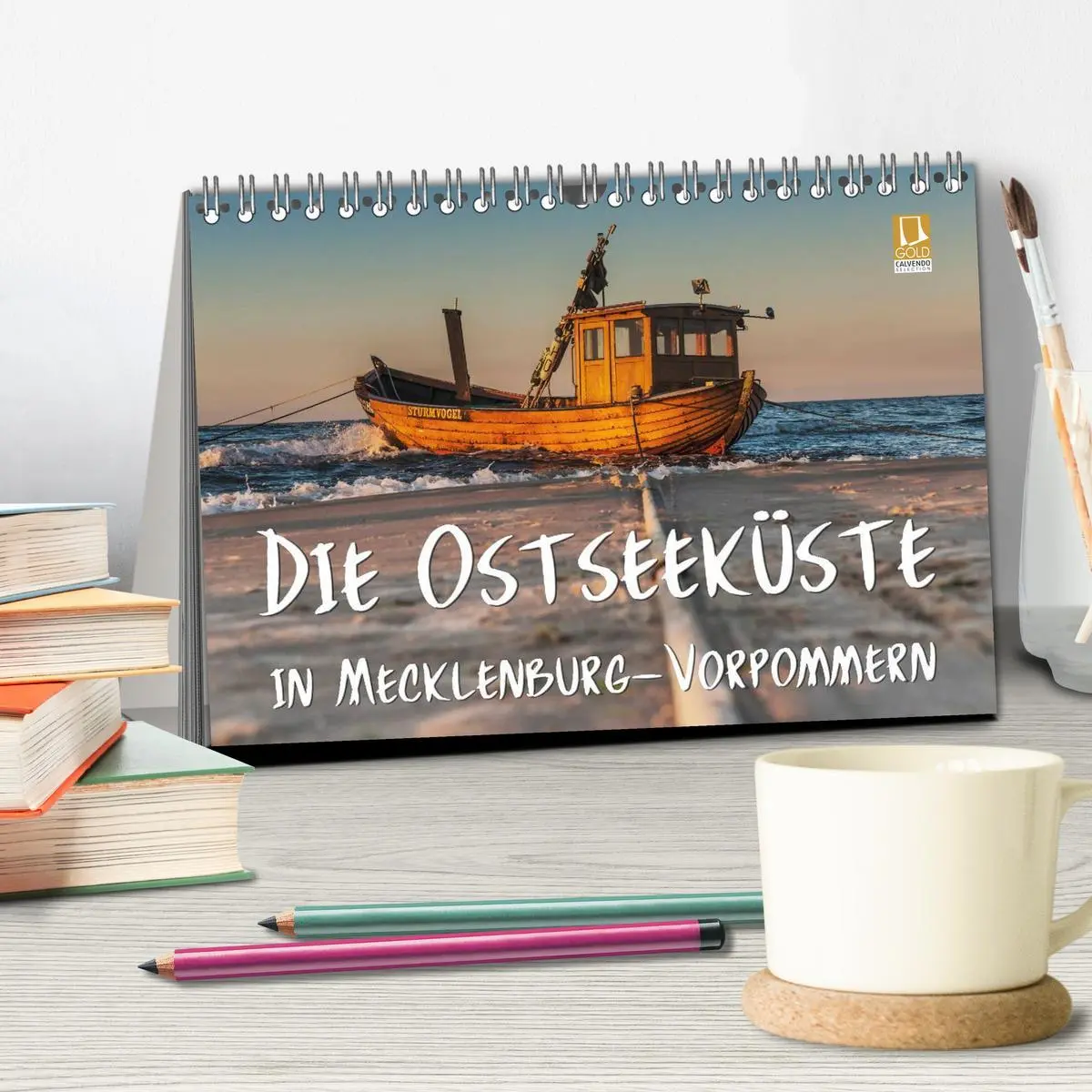 Bild: 9783516073423 | Die Ostseeküste in Mecklenburg-Vorpommern (Tischkalender 2026 DIN...