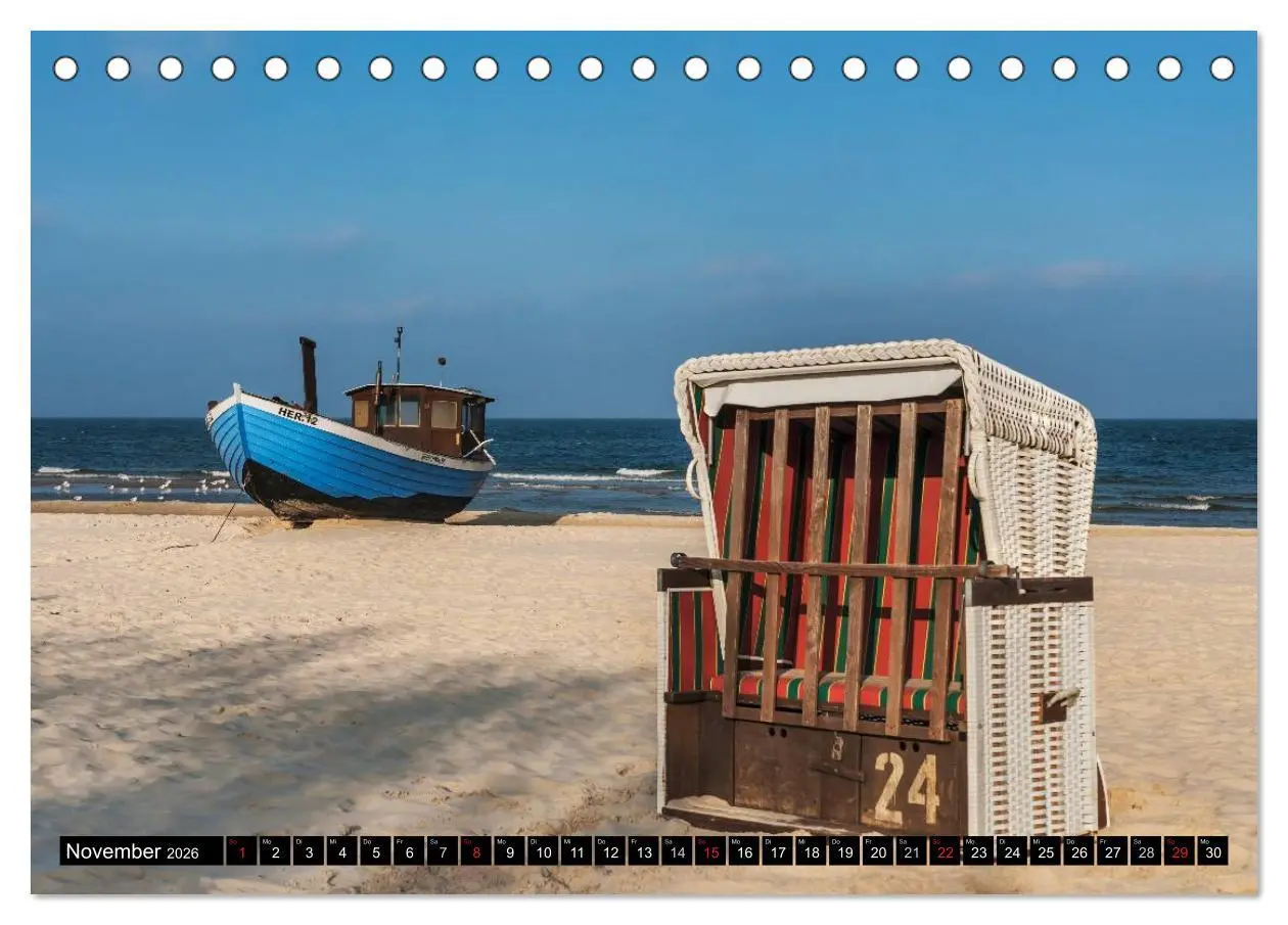 Bild: 9783516073423 | Die Ostseeküste in Mecklenburg-Vorpommern (Tischkalender 2026 DIN...