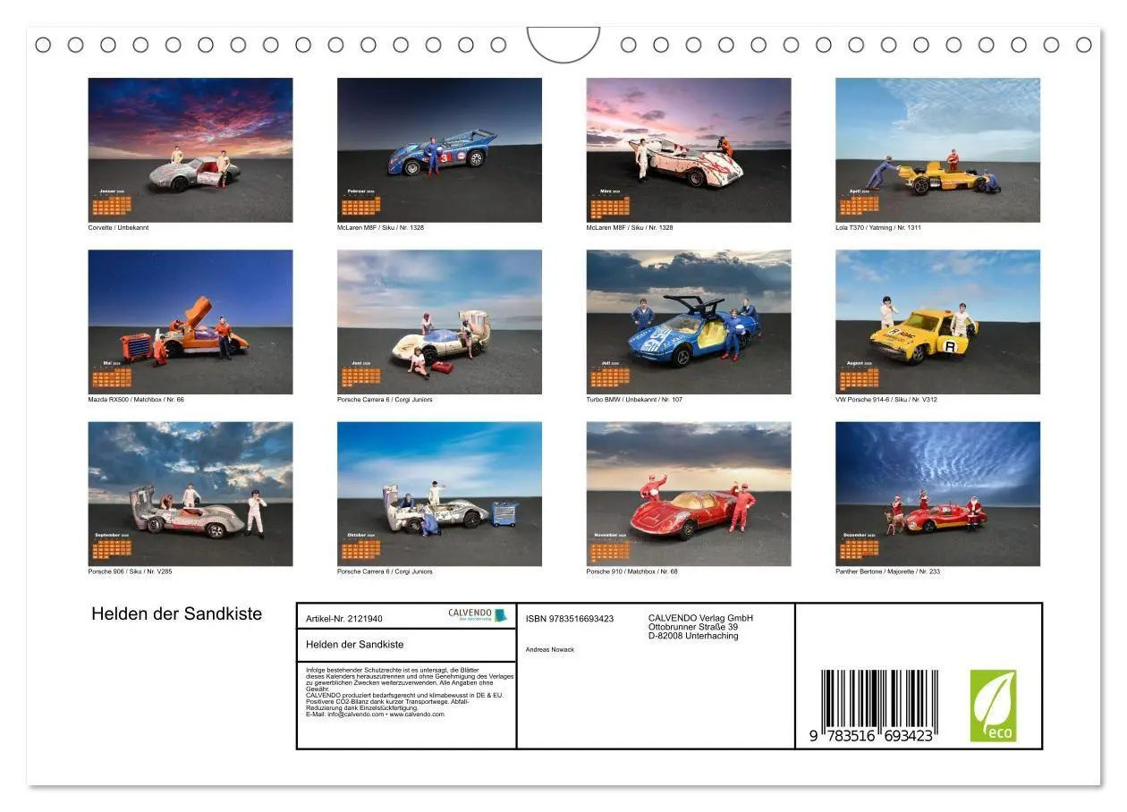 Bild: 9783516693423 | Helden der Sandkiste (Wandkalender 2026 DIN A4 quer), CALVENDO...