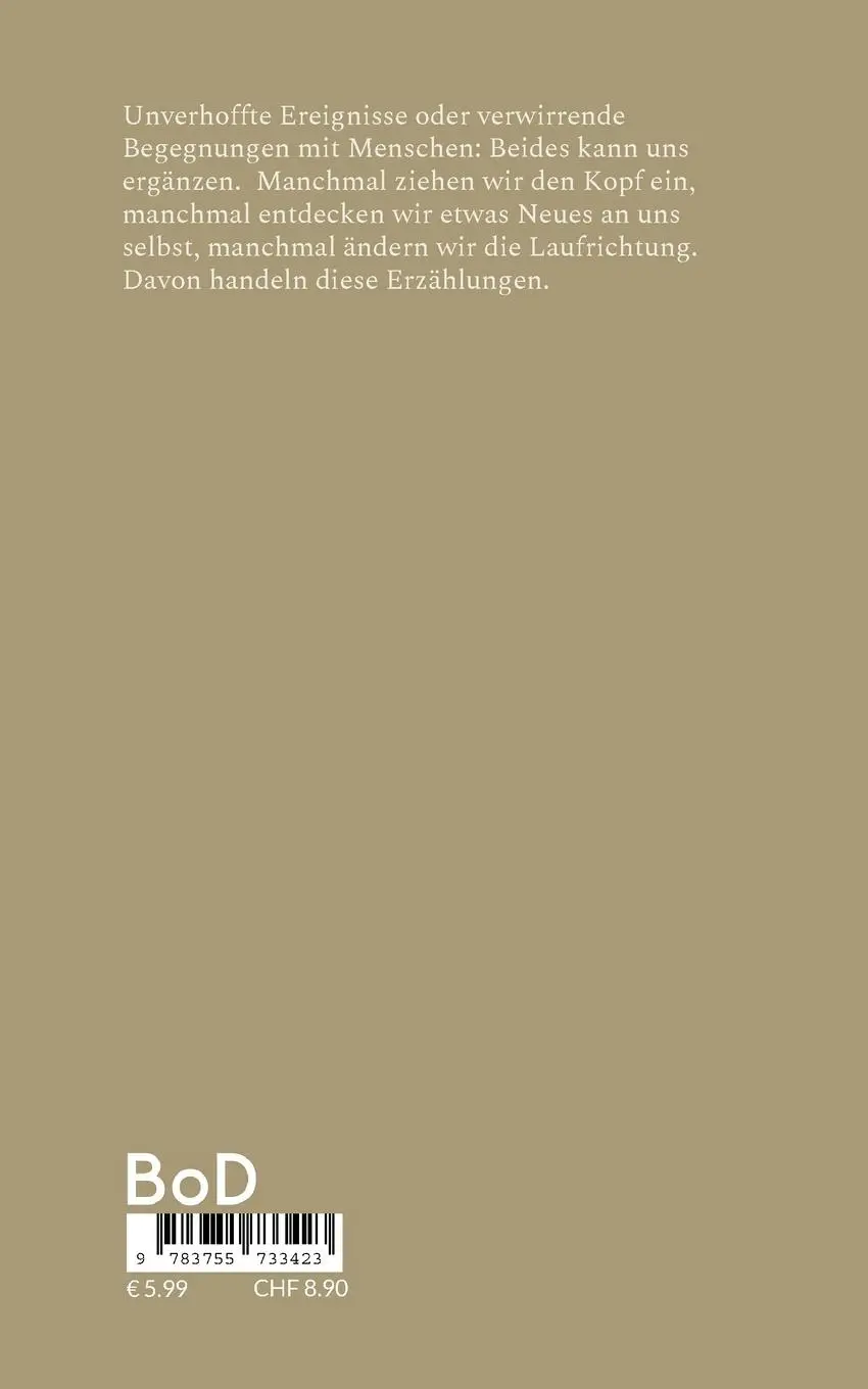 Rückseite: 9783755733423 | Unvertraut | Sechs Erzählungen | Michael Kootz | Taschenbuch | 128 S.