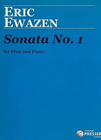 Cover: 9781598063523 | Sonata No. 1 | For Flute and Piano | Eric Ewazen | EAN 9781598063523