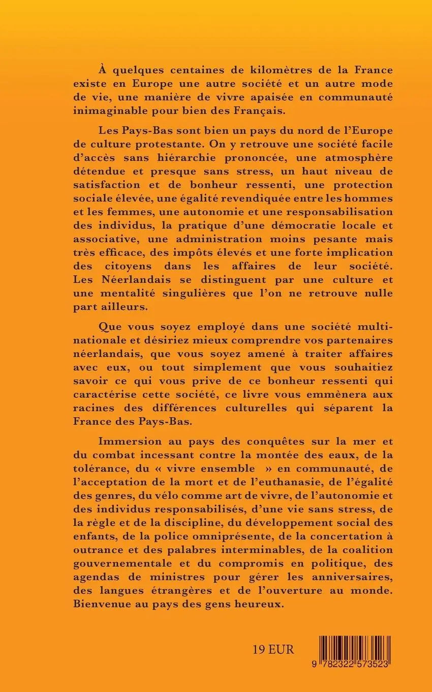 Rückseite: 9782322573523 | Pays-Bas: Une autre vie en Europe | Christophe Carreau | Taschenbuch