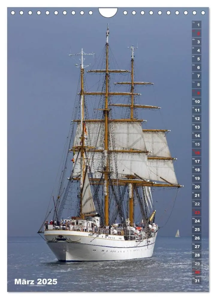 Bild: 9783457043523 | Segelromantik - Großsegler auf der Ostsee (Wandkalender 2025 DIN A4...