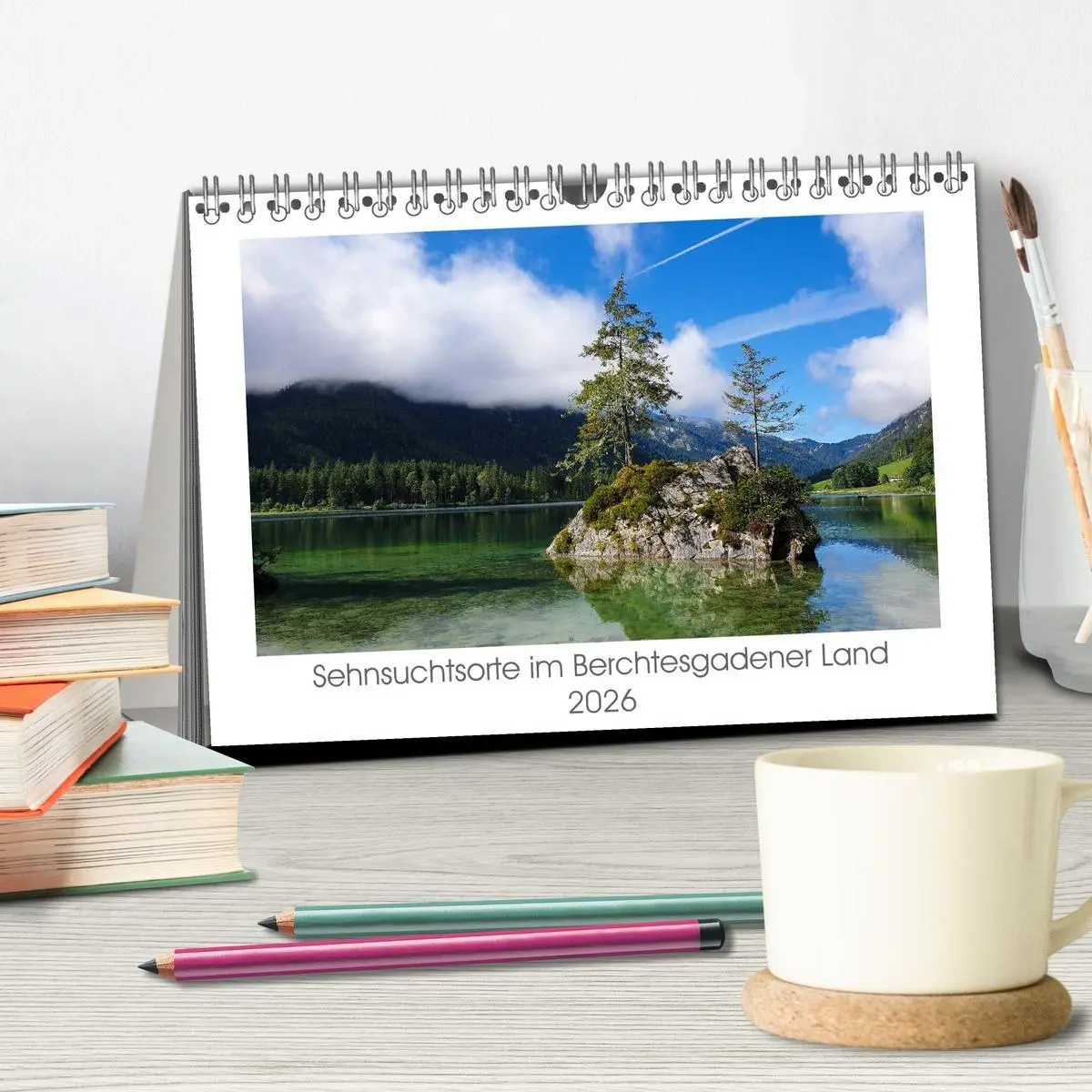 Bild: 9783516683523 | Sehnsuchtsorte im Berchtesgadener Land (Tischkalender 2026 DIN A5...
