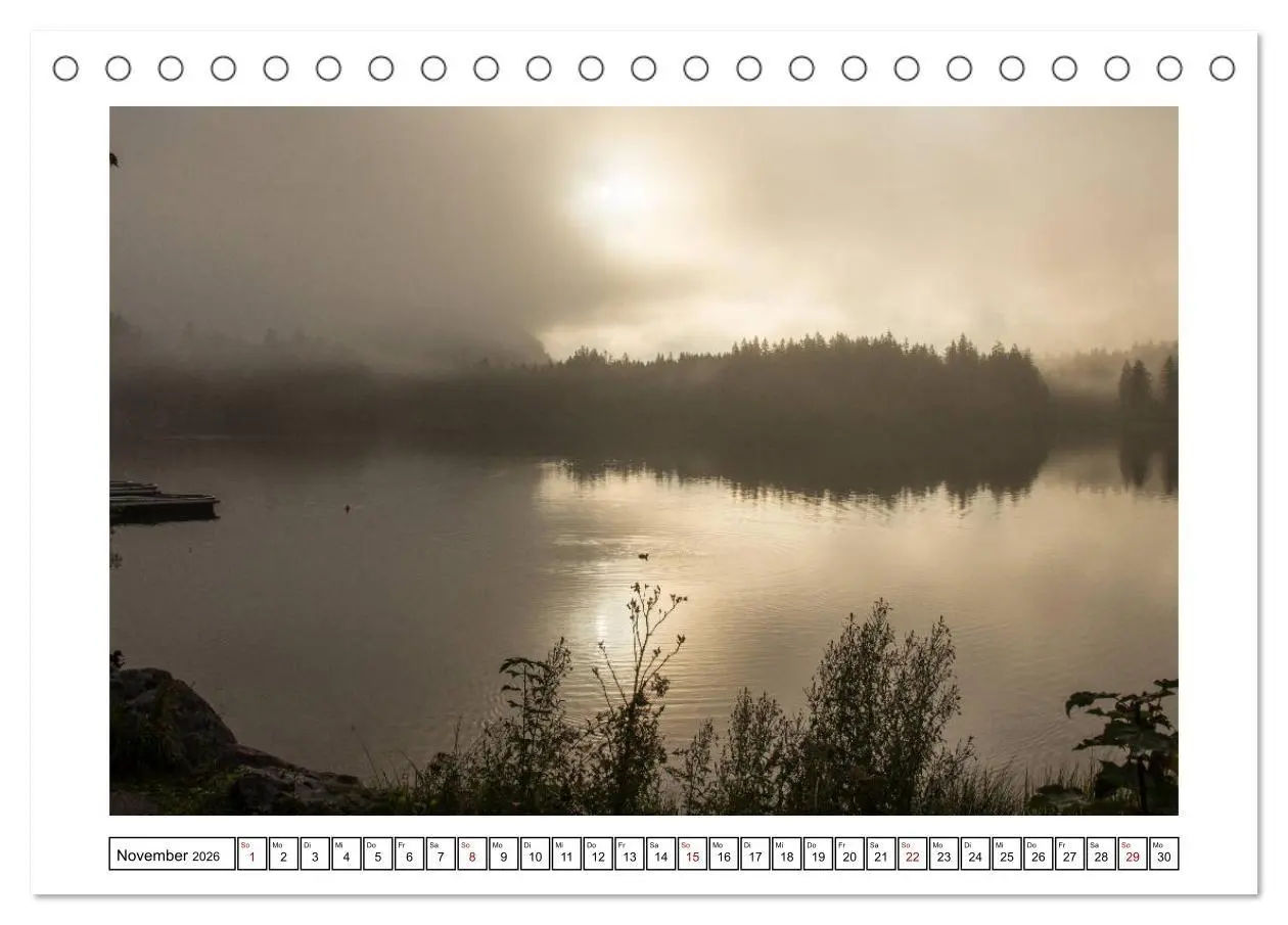 Bild: 9783516683523 | Sehnsuchtsorte im Berchtesgadener Land (Tischkalender 2026 DIN A5...